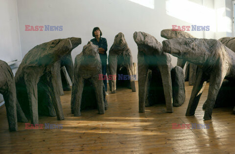 Magdalena Abakanowicz i jej rzeźby