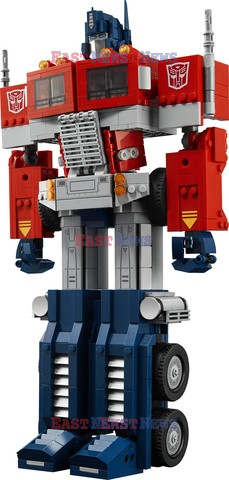 Optimus Prime z klocków lego