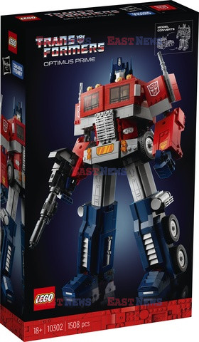 Optimus Prime z klocków lego