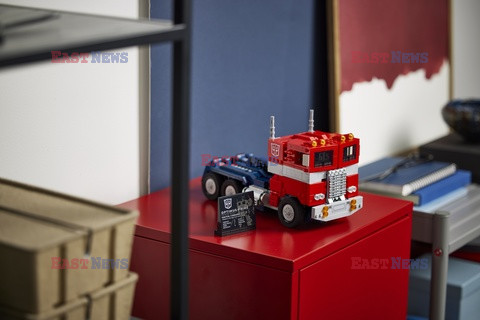 Optimus Prime z klocków lego