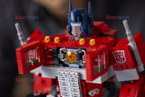 Optimus Prime z klocków lego