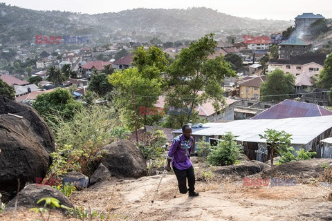 Amp futbol w Sierra Leone - AFP