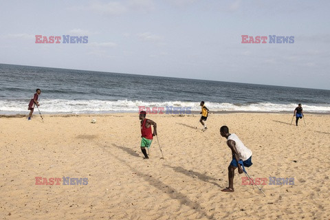 Amp futbol w Sierra Leone - AFP