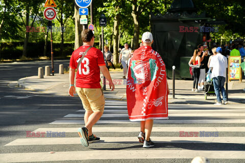 Kibice Liverpoolu w Paryżu