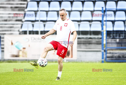 Mecz Klub Wybitnego Reprezentanta Polski - Reprezentacja Artystów Polskich w Ostródzie