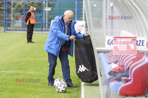 Mecz Klub Wybitnego Reprezentanta Polski - Reprezentacja Artystów Polskich w Ostródzie