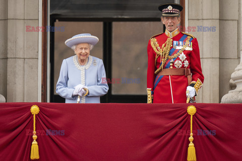 Platynowy Jubileusz Elżbiety II - balkon