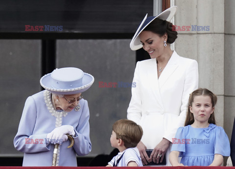 Platynowy Jubileusz Elżbiety II - balkon