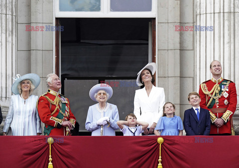 Platynowy Jubileusz Elżbiety II - balkon