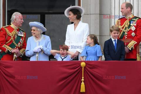 Platynowy Jubileusz Elżbiety II - balkon