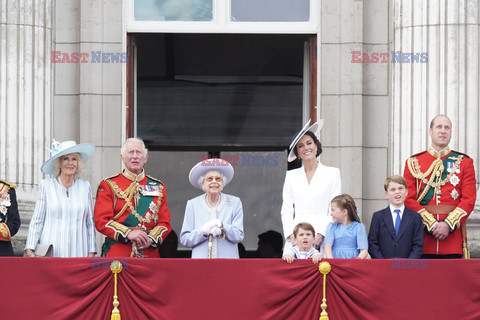 Platynowy Jubileusz Elżbiety II - balkon