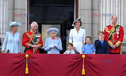 Platynowy Jubileusz Elżbiety II - balkon