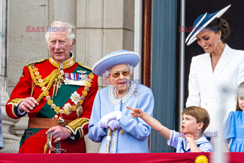 Platynowy Jubileusz Elżbiety II - balkon