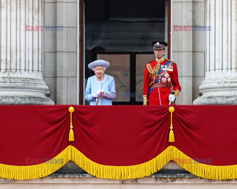 Platynowy Jubileusz Elżbiety II - balkon