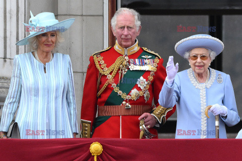 Platynowy Jubileusz Elżbiety II - balkon