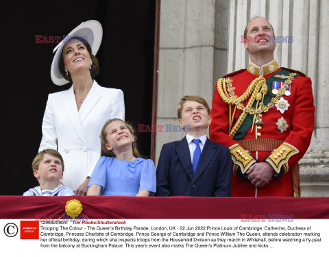 Platynowy Jubileusz Elżbiety II - balkon