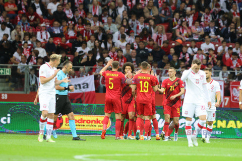 Mecz Ligi Narodów UEFA Polska - Belgia