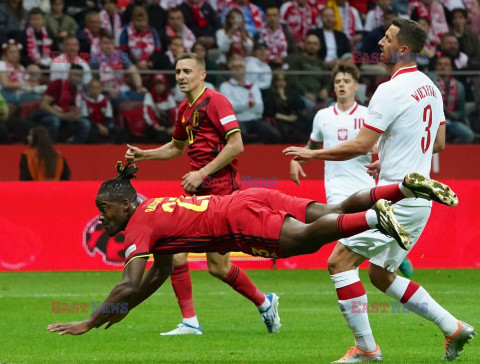 Mecz Ligi Narodów UEFA Polska - Belgia