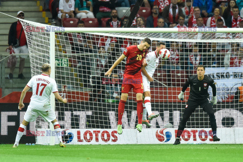 Mecz Ligi Narodów UEFA Polska - Belgia