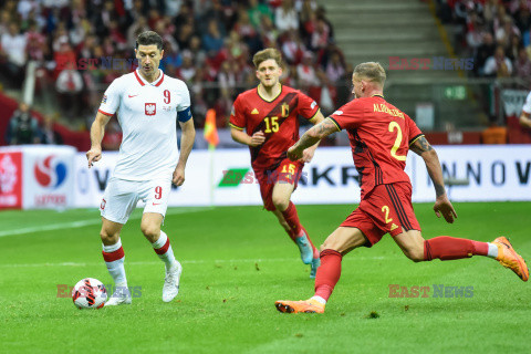 Mecz Ligi Narodów UEFA Polska - Belgia