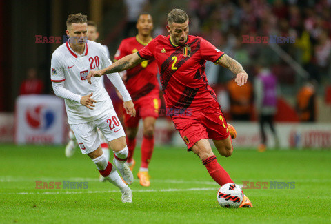 Mecz Ligi Narodów UEFA Polska - Belgia