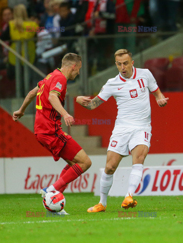 Mecz Ligi Narodów UEFA Polska - Belgia