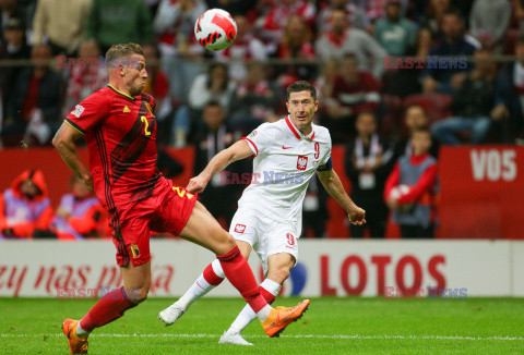 Mecz Ligi Narodów UEFA Polska - Belgia