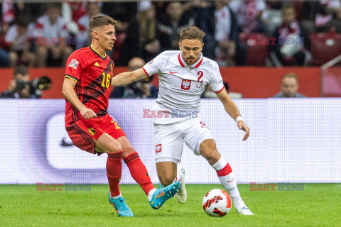 Mecz Ligi Narodów UEFA Polska - Belgia