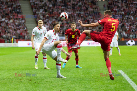 Mecz Ligi Narodów UEFA Polska - Belgia