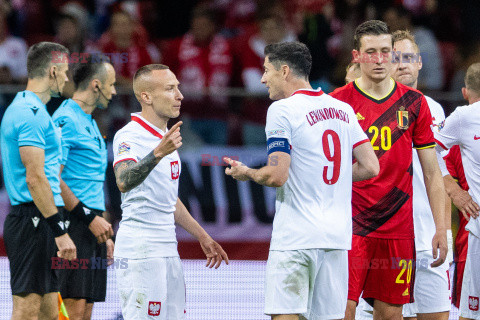 Mecz Ligi Narodów UEFA Polska - Belgia