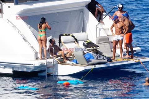 Cristiano Ronaldo i Georgina Rodriguez na jachcie