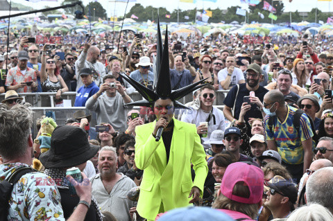 Znani na festiwalu Glastonbury