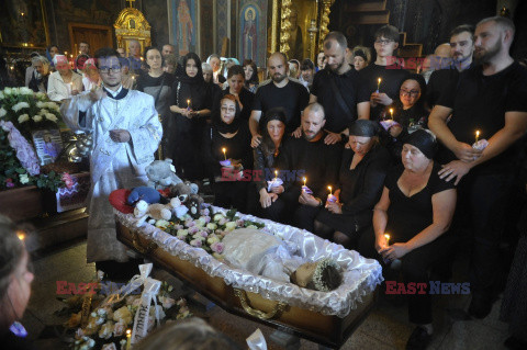 Pogrzeb 4-letniej Lizy zabitej w Winnicy