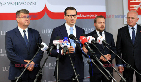 Konferencja Mateusza Morawieckiego w Gorzowie Wielkopolskim