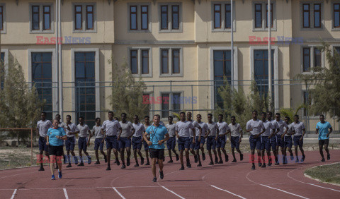 Szkolenie somalijskich kadetów przez tureckie siły zbrojne - Abaca