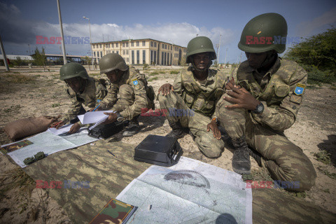 Szkolenie somalijskich kadetów przez tureckie siły zbrojne - Abaca