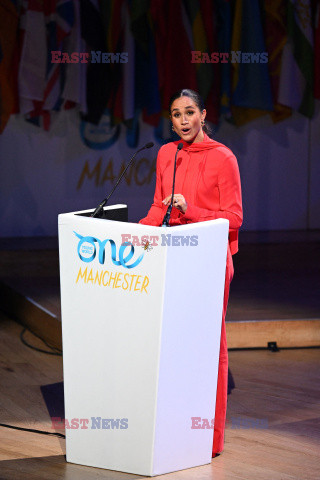 Meghan Markle przemawia na One Young World Summit