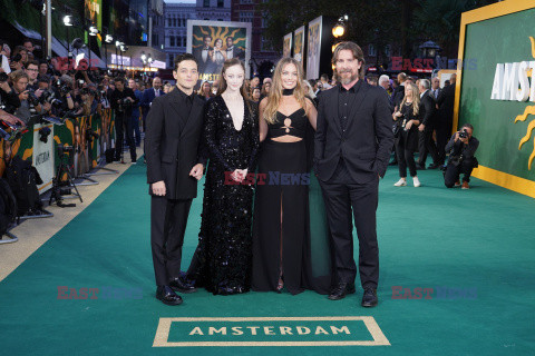 Angielska premiera filmu Amsterdam