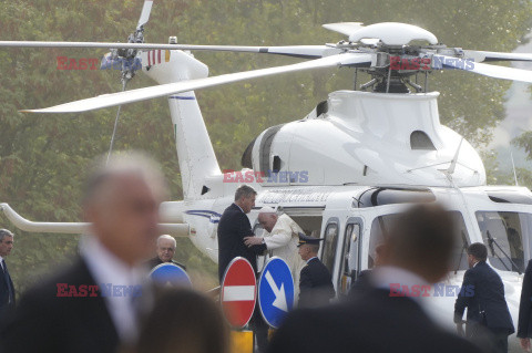 Papież Franciszek na spotkaniu z młodzieżą w Asyżu