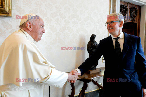 Papież Franciszek spotkał się w dyrektorem generalnym Apple