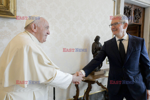 Papież Franciszek spotkał się w dyrektorem generalnym Apple