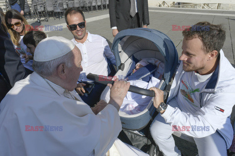 Audiencja generalna u papieża Franciszka