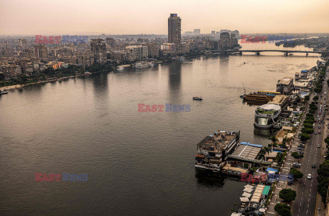 Jak zmienił się Nil - AFP