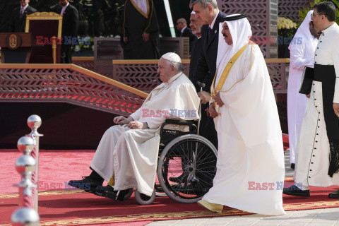 Papież Franciszek z wizytą w Bahrajnie