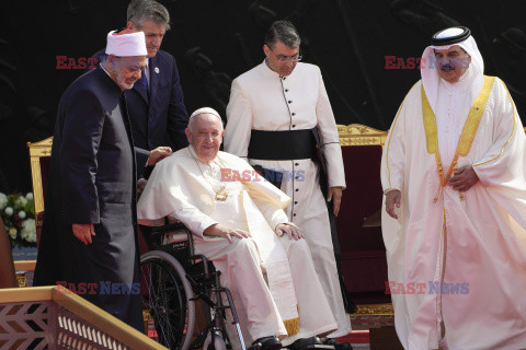 Papież Franciszek z wizytą w Bahrajnie