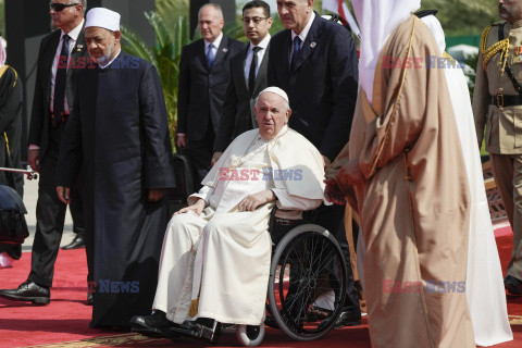 Papież Franciszek z wizytą w Bahrajnie