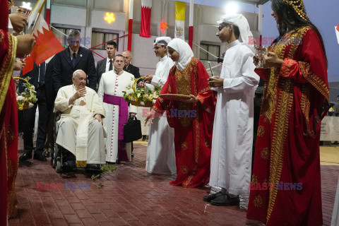 Papież Franciszek z wizytą w Bahrajnie