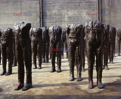 Magdalena Abakanowicz i jej rzeźby