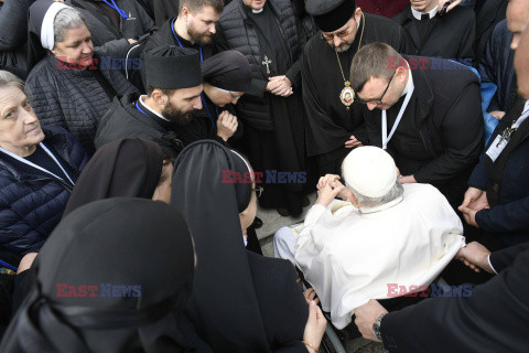 Papież Franciszek na audiencji generalnej