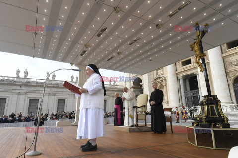 Papież Franciszek na audiencji generalnej